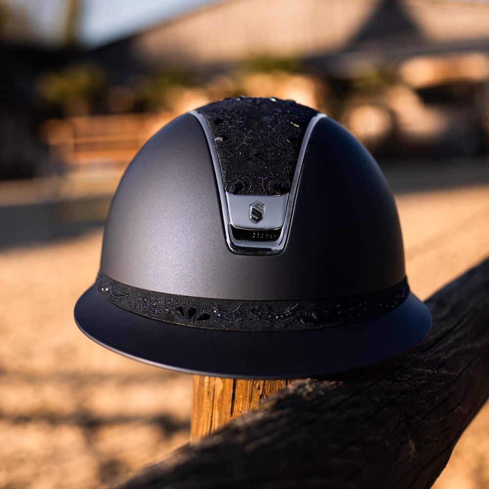 Custom | Miss 2.0 Shadowmatt Crystal Bloom Top & Frontal Band | Black