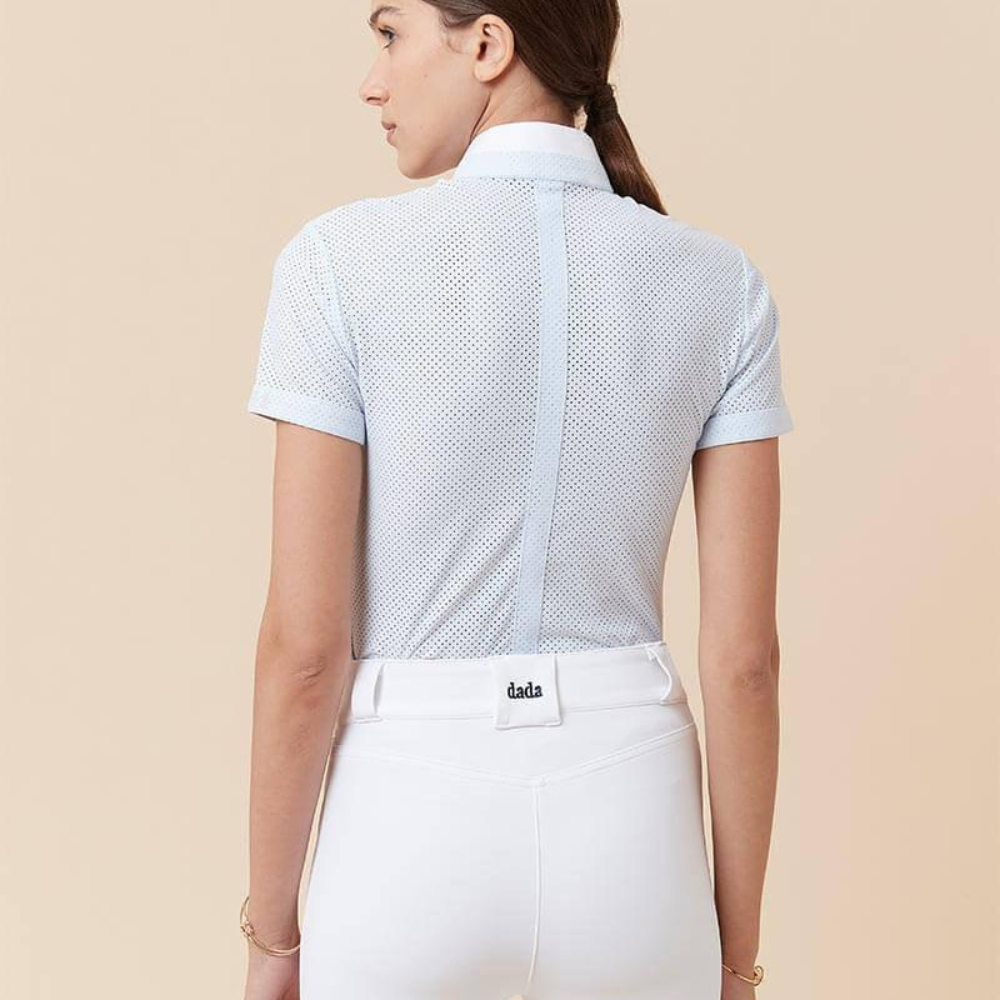 Ladies Helios Short Sleeve Competition Polo | Sky Blue