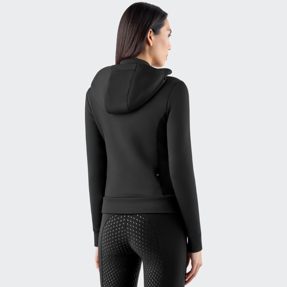 Ladies Gotel Full Zip Hoodie | Black