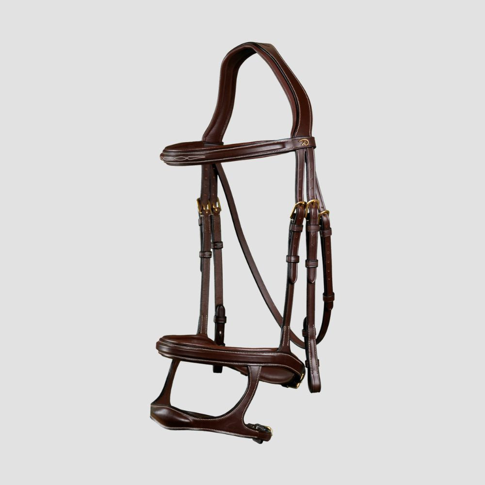 D Collection Double Noseband Bridle