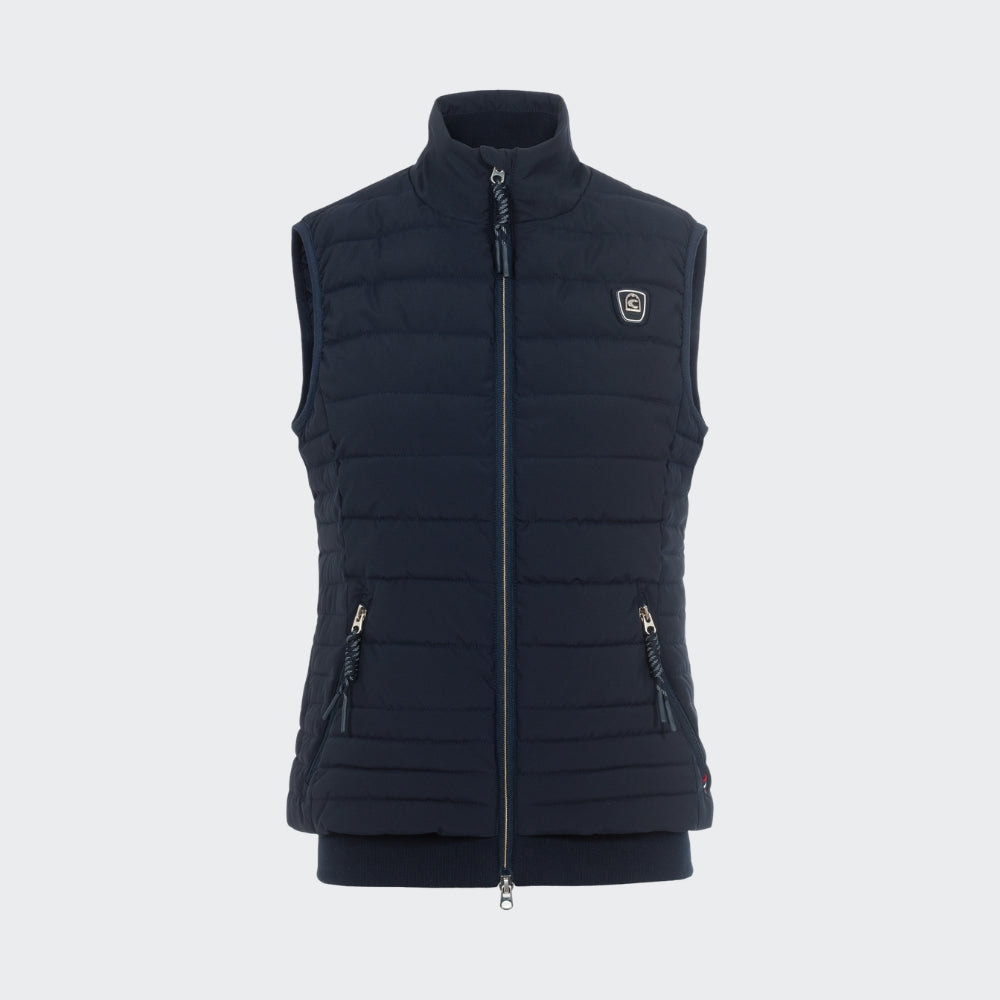 Ladies Cavalbay Quilted Vest | Navy