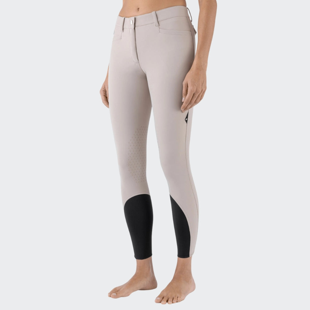 Ladies Atirk B Move Breeches | Medium Rise | Knee Grip | Beige