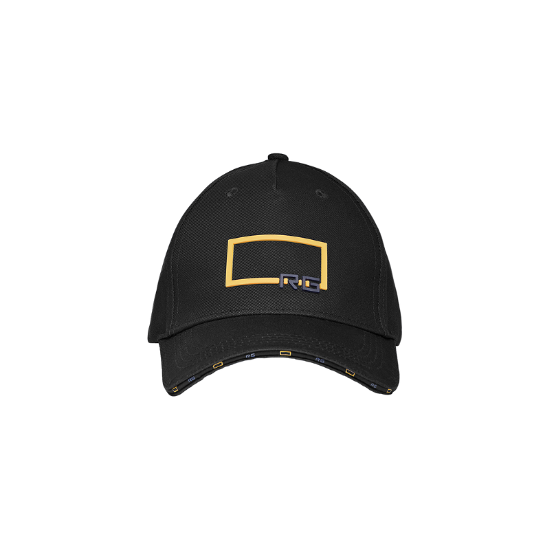 RG Italy Print Baseball Cap - Black