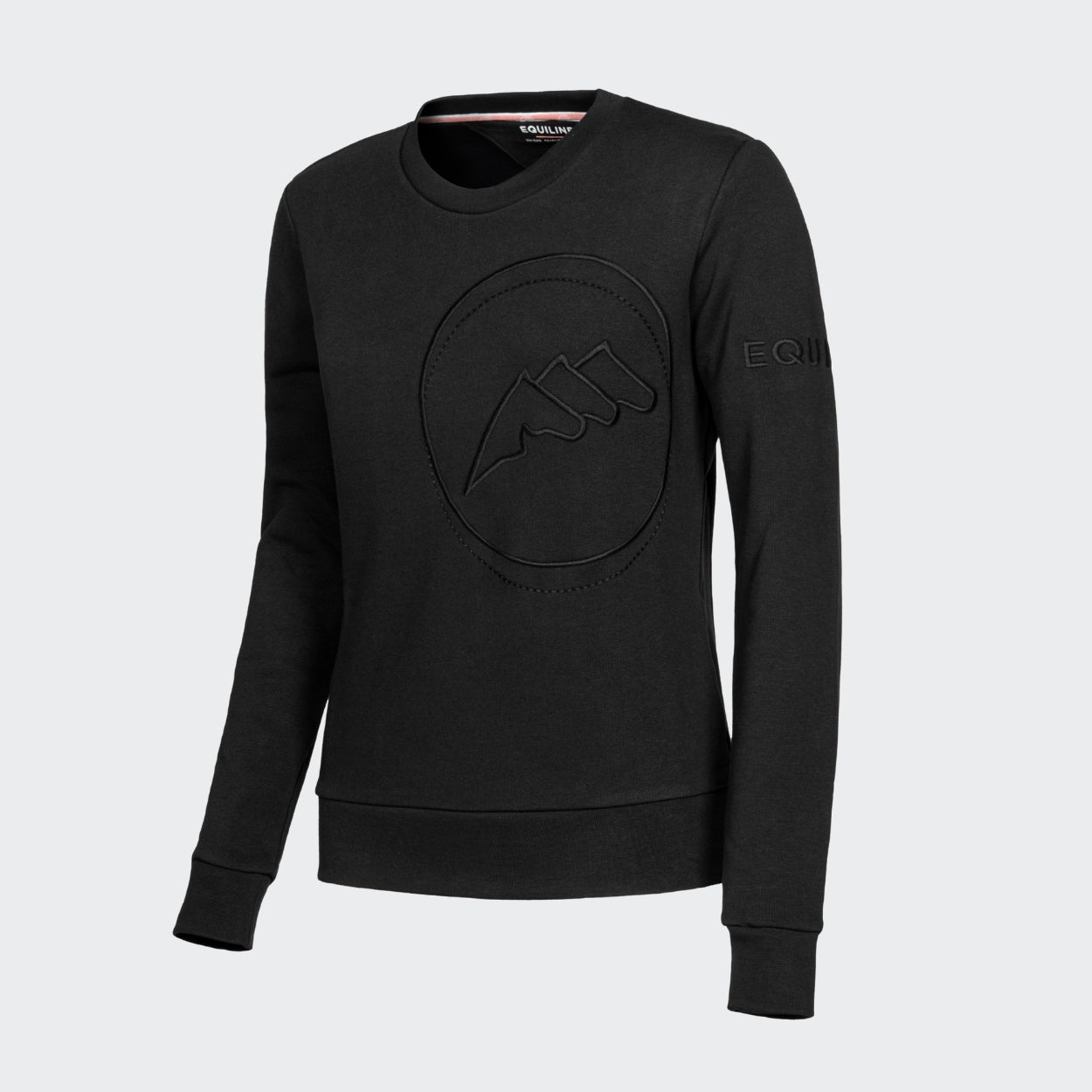 Ladies Cartac Logo Embroidered Sweatshirt | Black