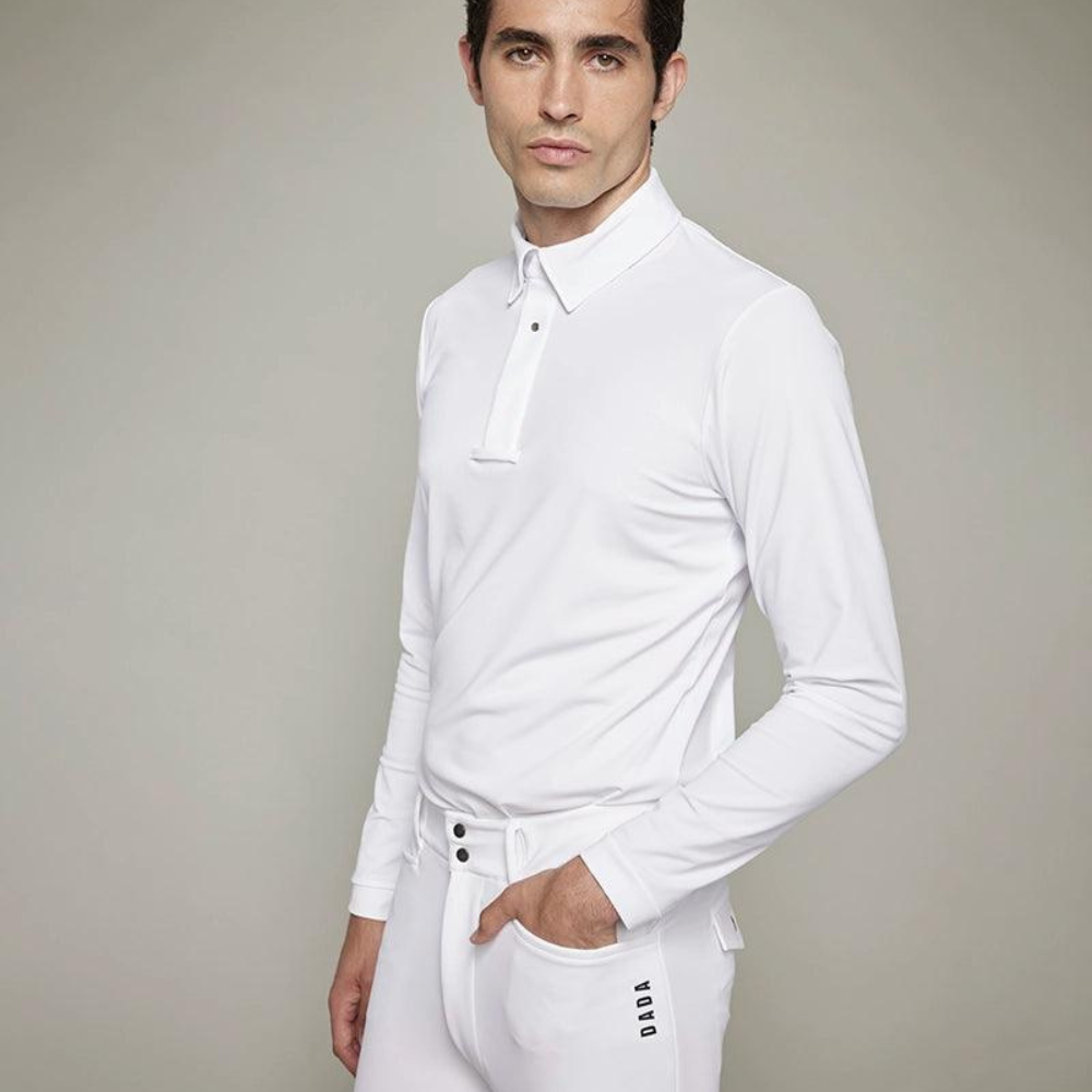 Mens Capitol Breeches | Knee Grip | White