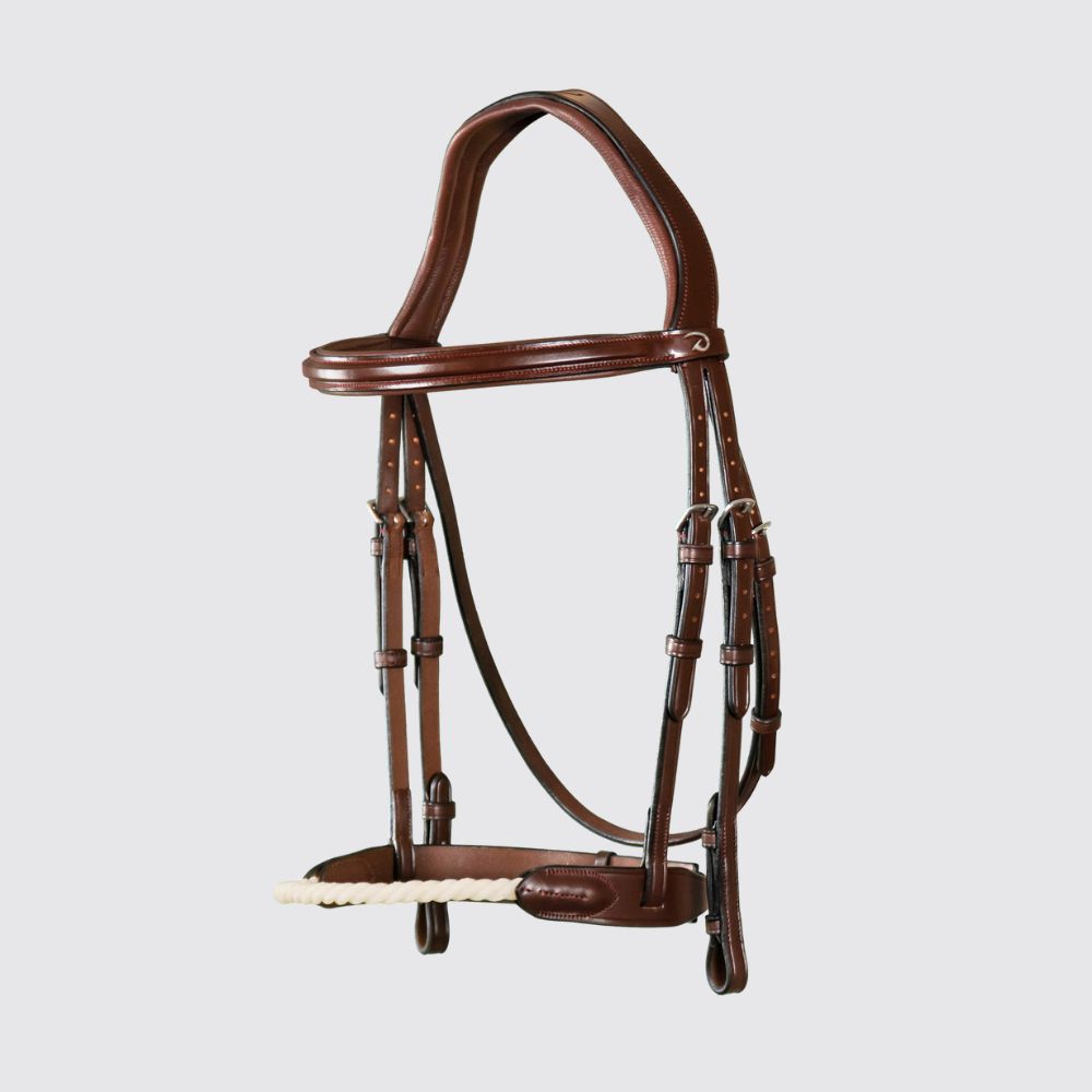 New English Rope Noseband Bridle