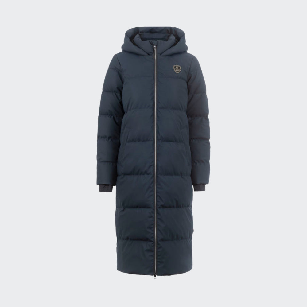 Ladies Cavalreza Maxi Padded Coat | Navy