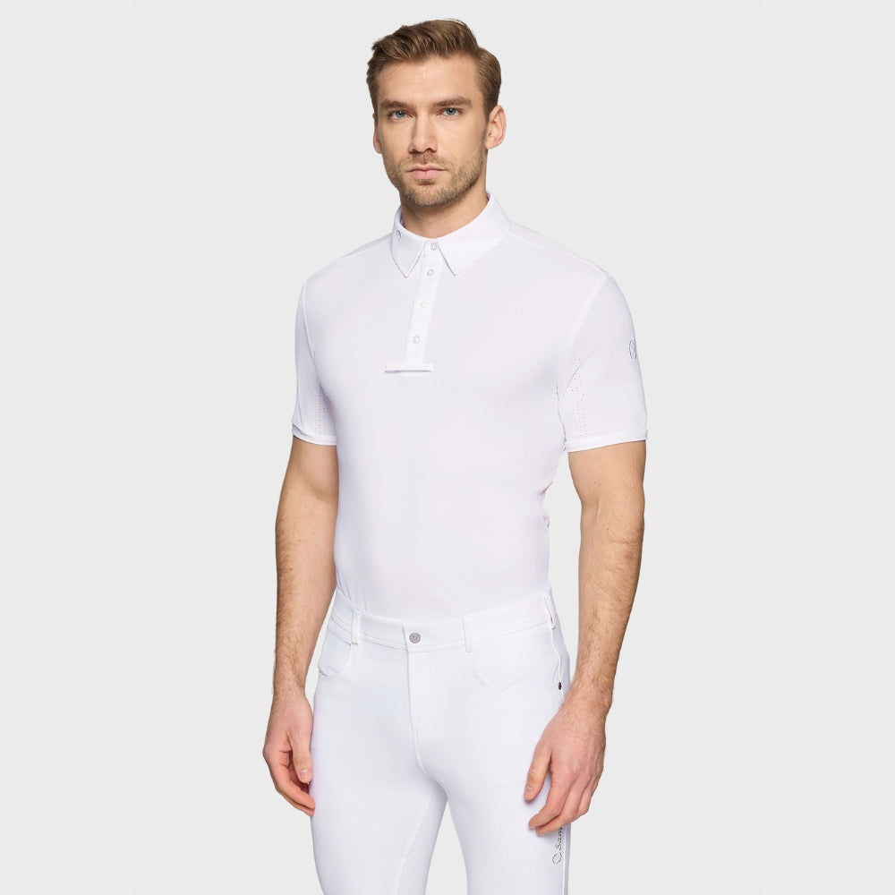 Mens Calvin Show Shirt | White