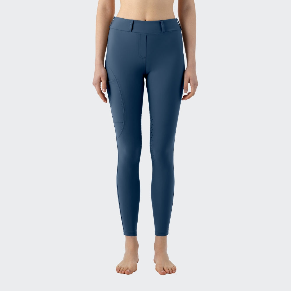 Ladies Ednak Legging Breeches | Knee Grip | Dark Denim