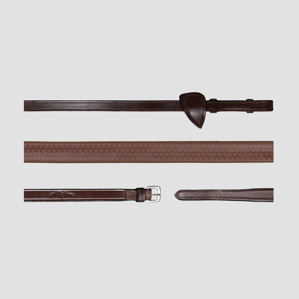 New English 5/8 Rubber Reins
