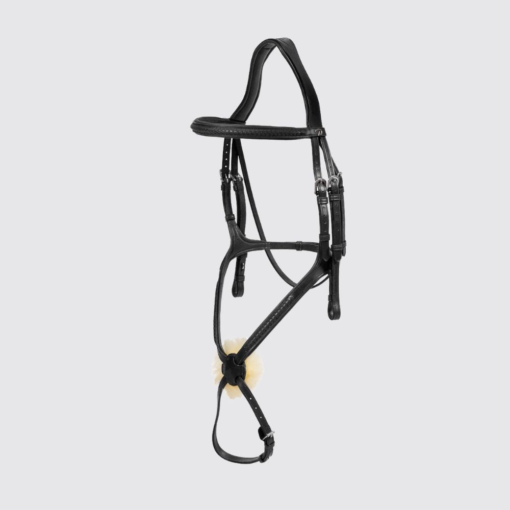New English Plaited Fig 8 Noseband Bridle