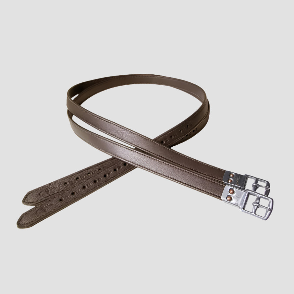 Premium Soft Stirrup Leathers | Brown