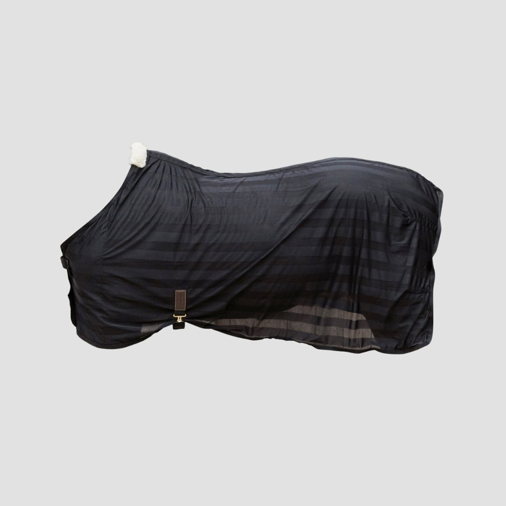 Light Striped Mesh Fly Sheet | Black