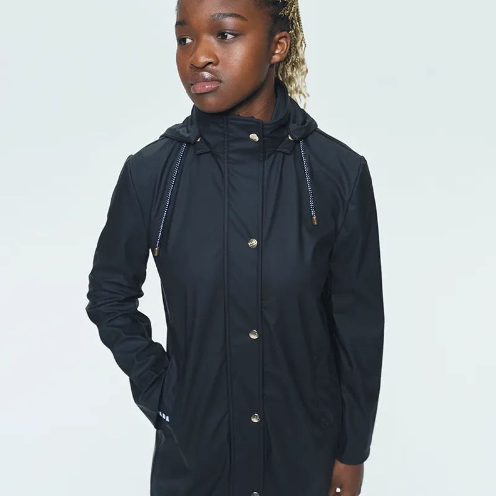 Ladies Kino Rain Coat | Navy