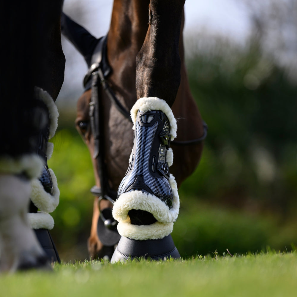 Carbon Gel Absolute Save The Sheep Tendon Boots | Black