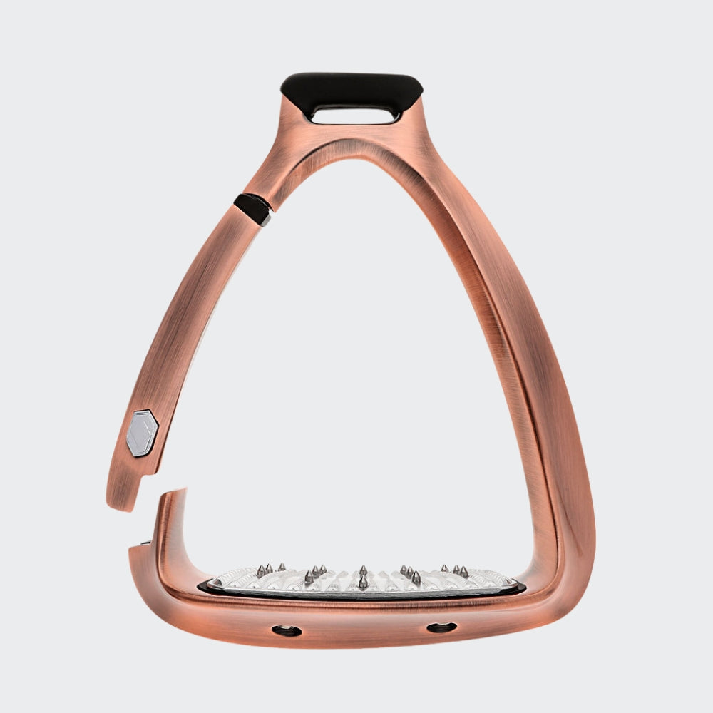 Shield R'Up Stirrups | Brushed Rose Gold