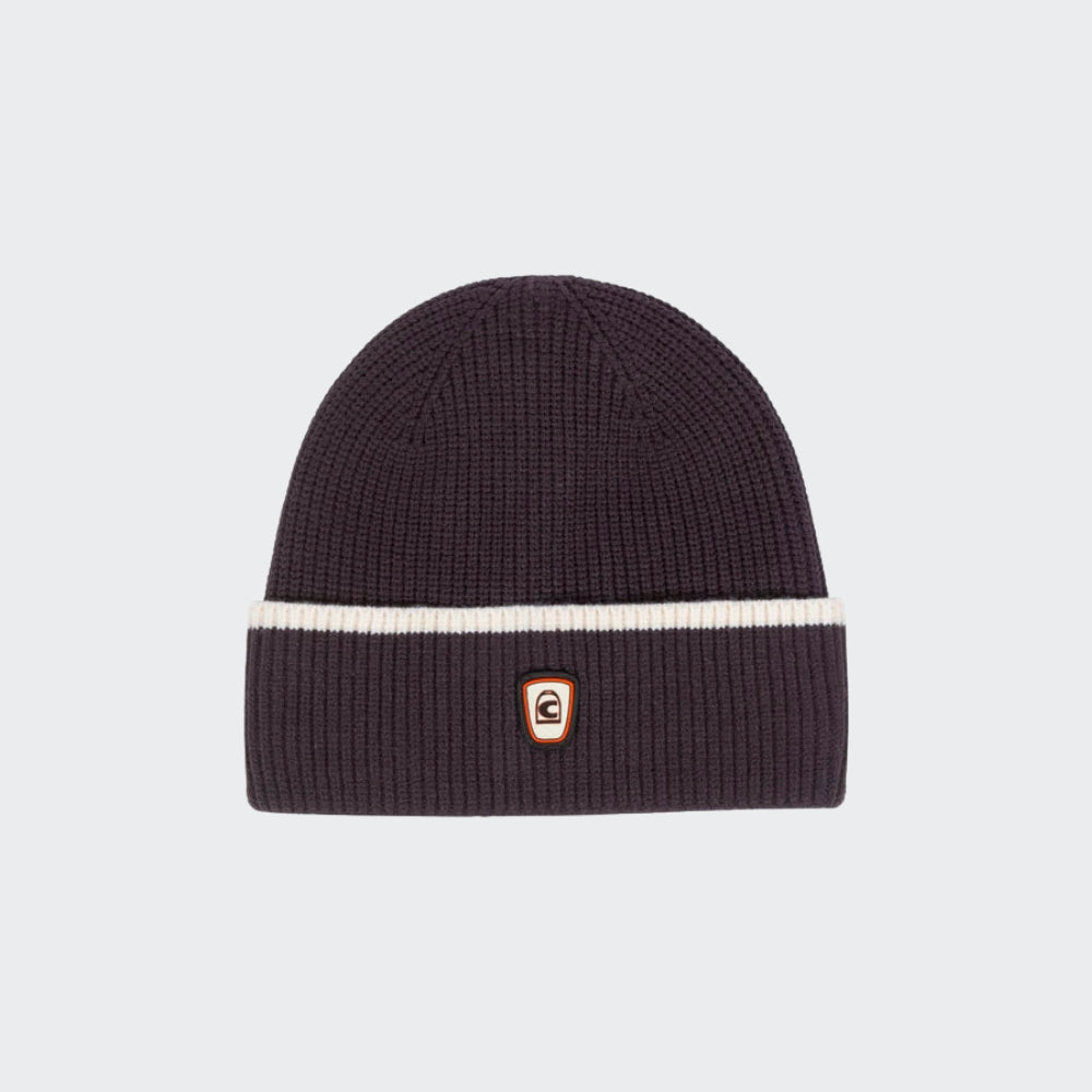 Ladies Cavallotus Knitted Beanie | Espresso Brown