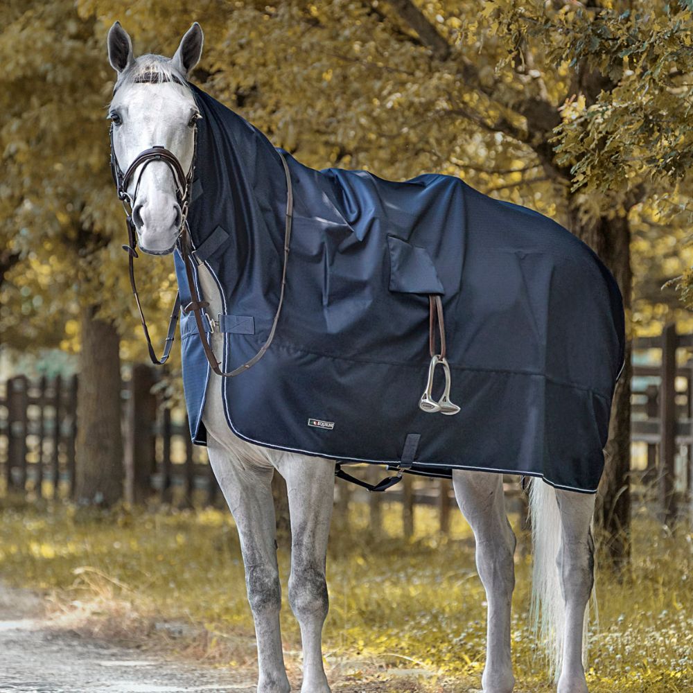 Corby Waterproof Rain Rug | Navy