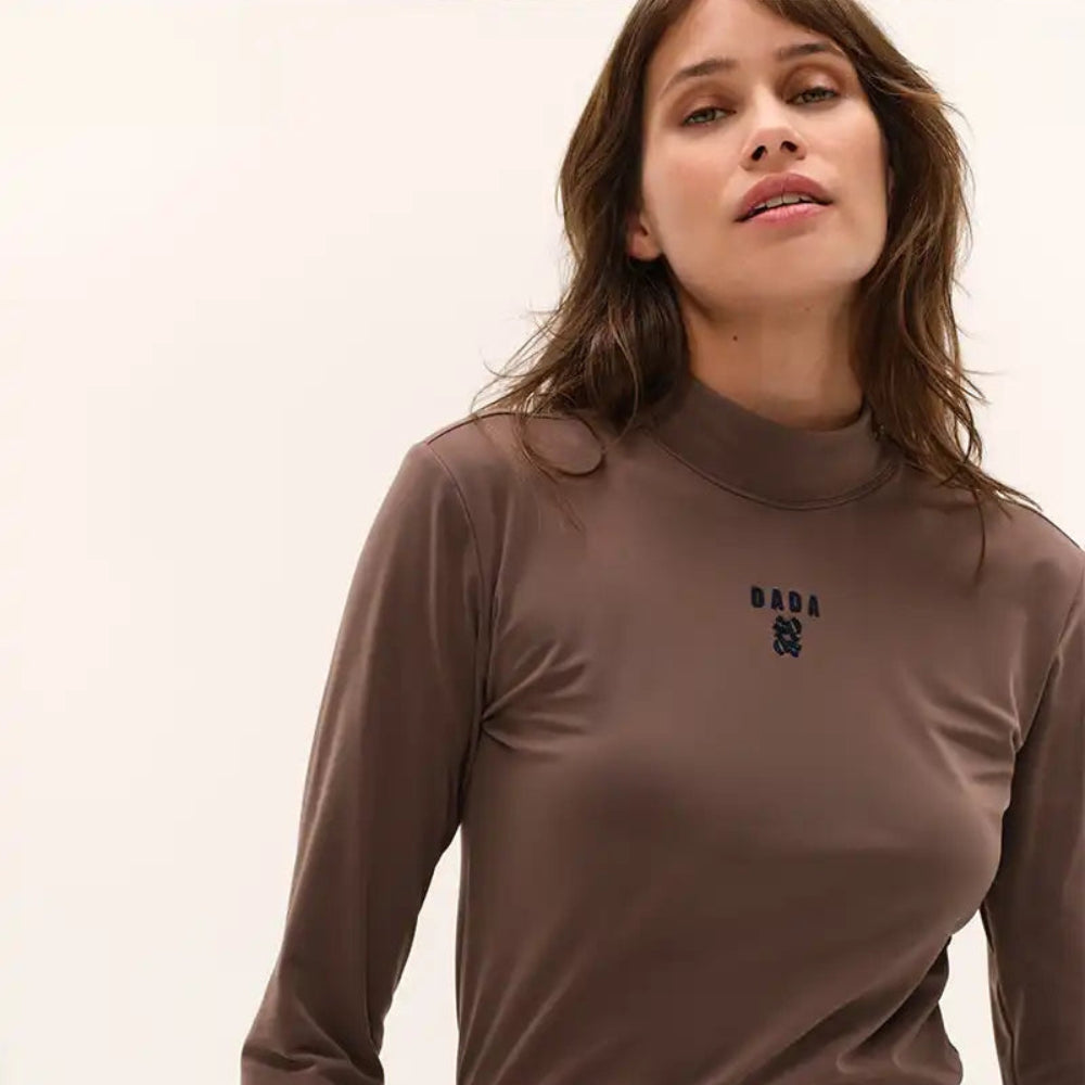 Ladies Ernest Training Polo | Long Sleeves | Mocha