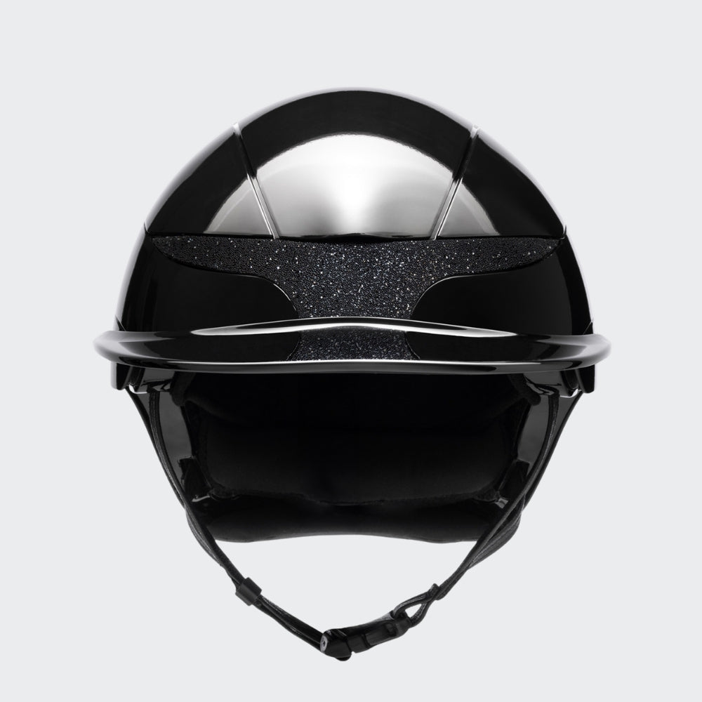 Xanto Helmet | Standard Visor | Swarovski | Glossy Black