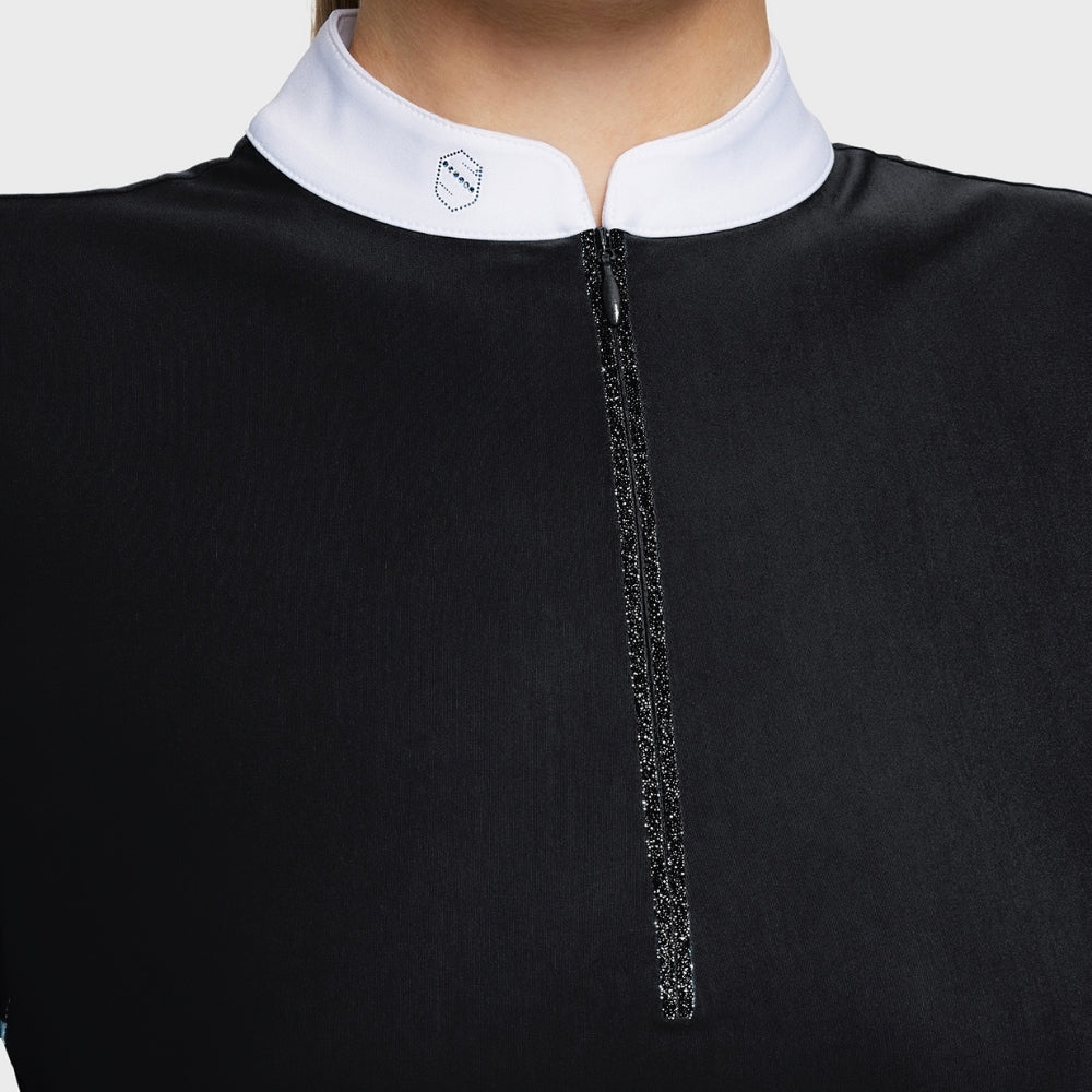 Ladies Aloise Show Shirt | Short Sleeves | Black