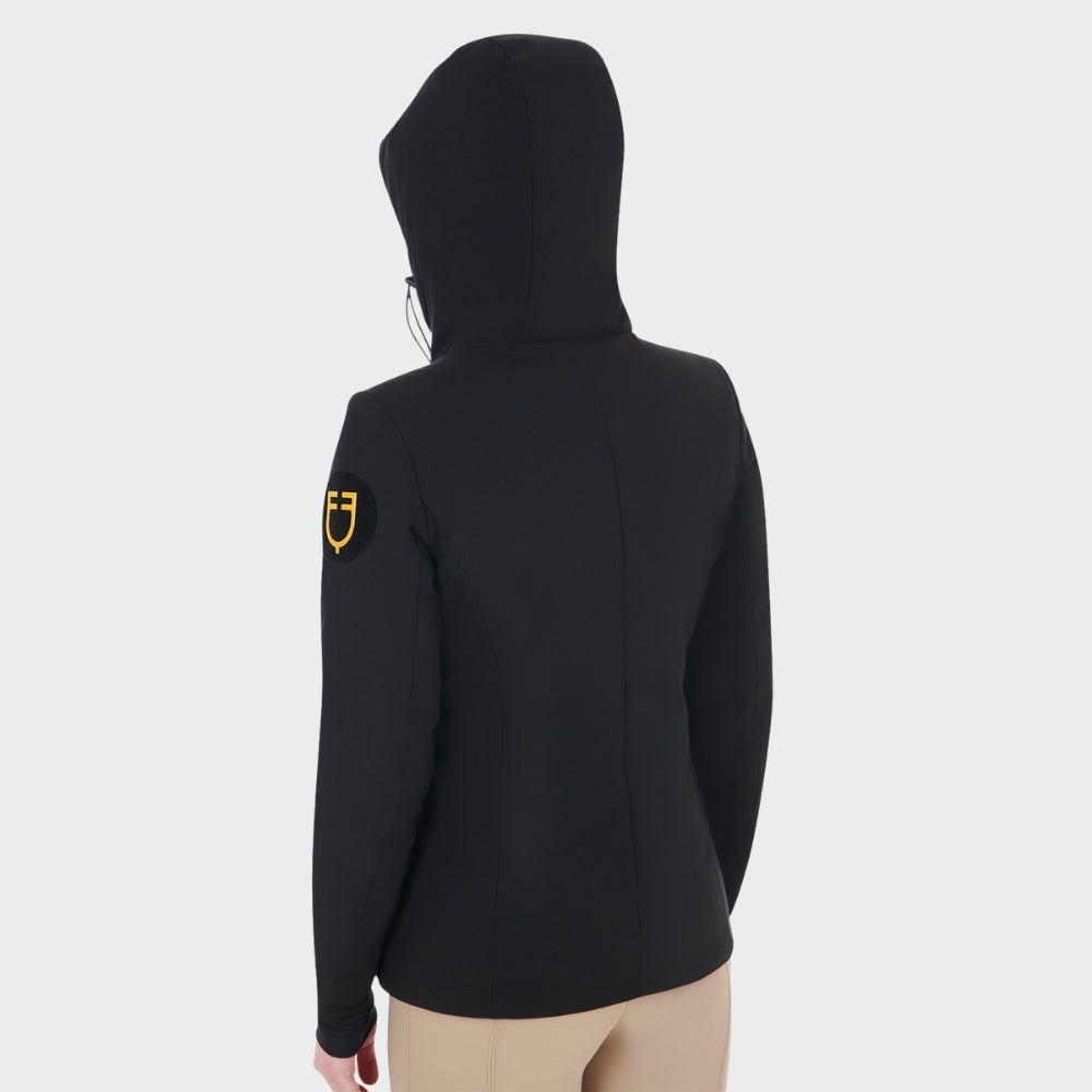 Ladies Water & Wind Repellent Down Padded Coat | Black