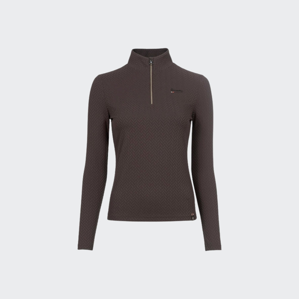 Ladies Cavallaina Training Polo | Espresso Brown