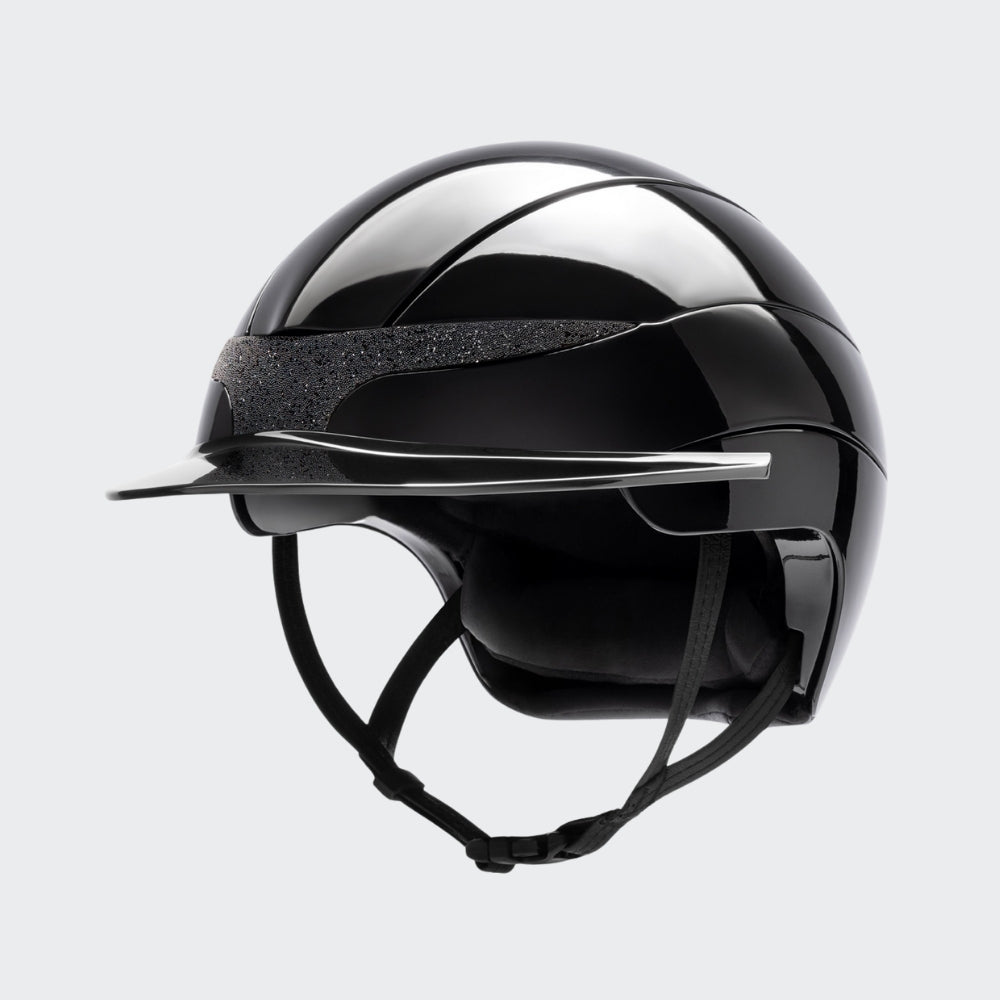Xanto Helmet | Standard Visor | Swarovski | Glossy Black