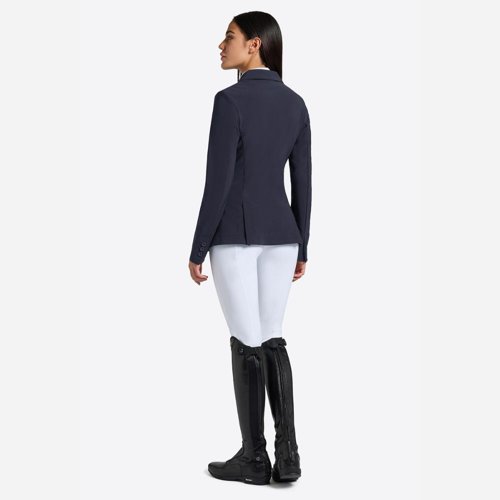 Ladies RG Italy Button Show Jacket | Navy