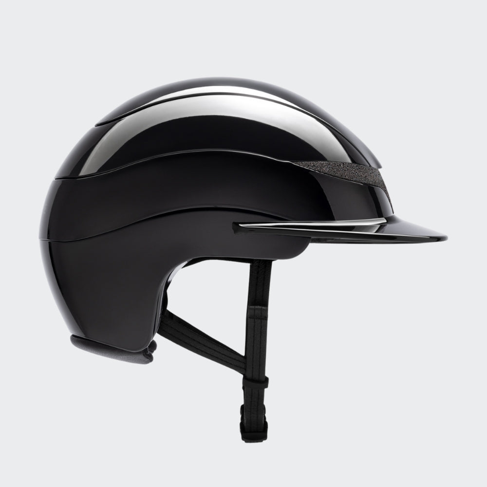 Xanto Helmet | Standard Visor | Swarovski | Glossy Black