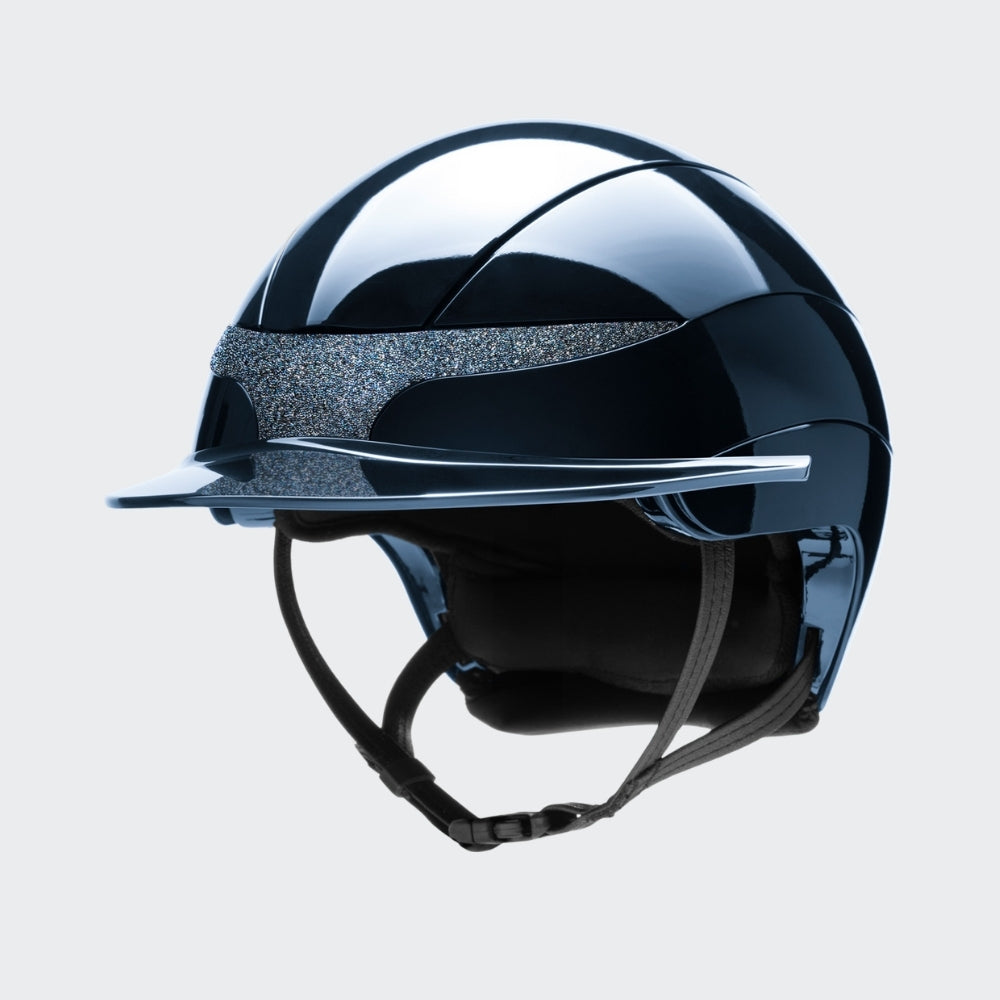 Xanto Helmet | Standard Visor | Swarovski | Glossy Navy