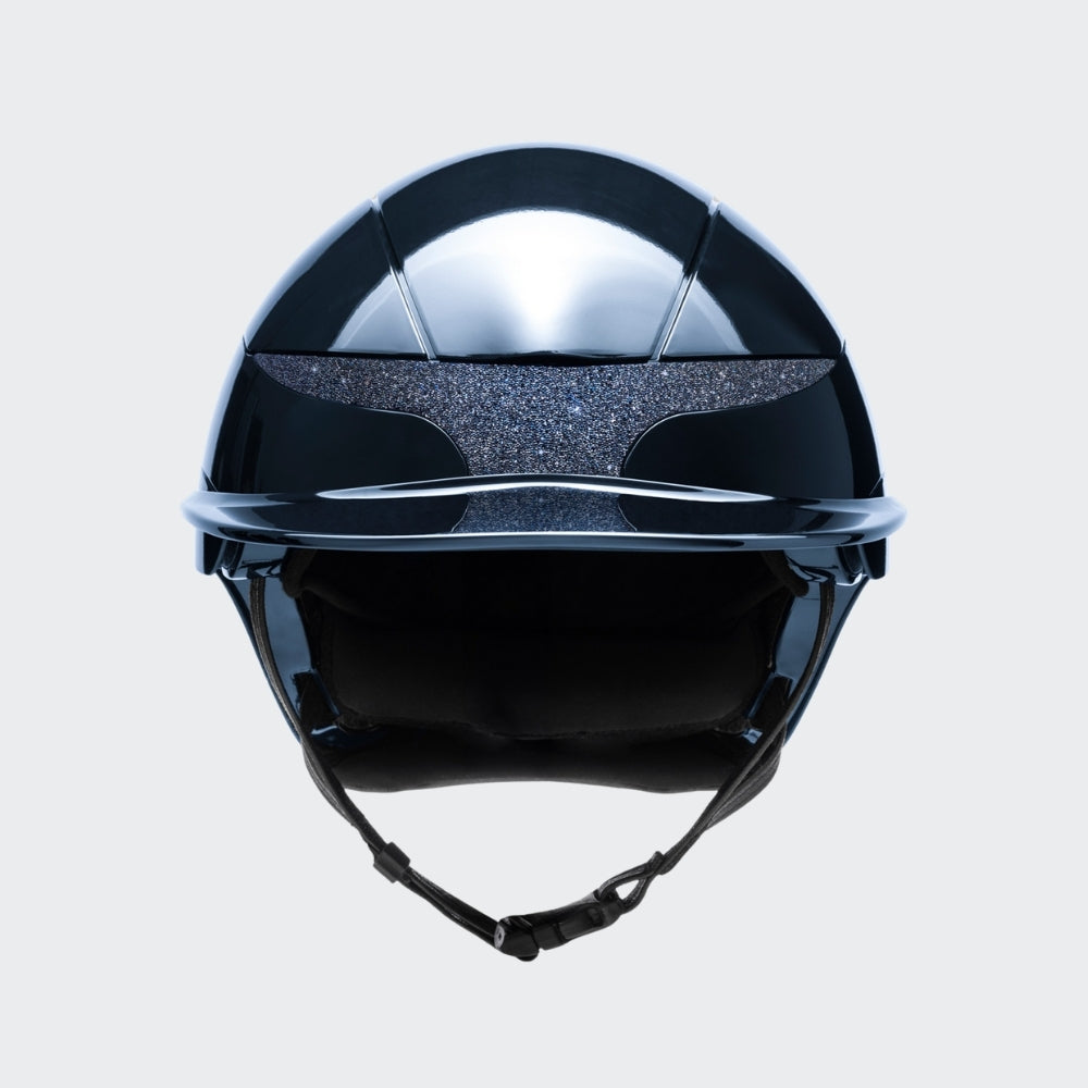 Xanto Helmet | Standard Visor | Swarovski | Glossy Navy