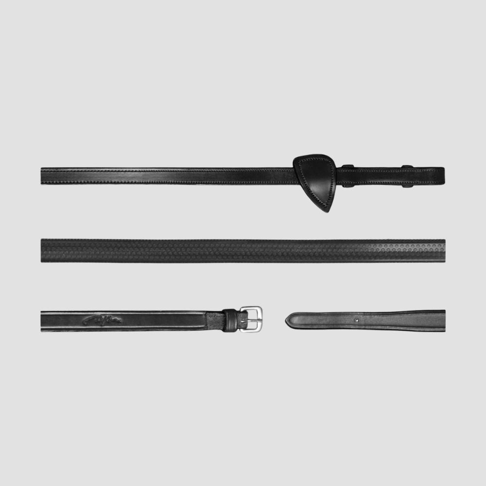 New English 1/2 Rubber Reins