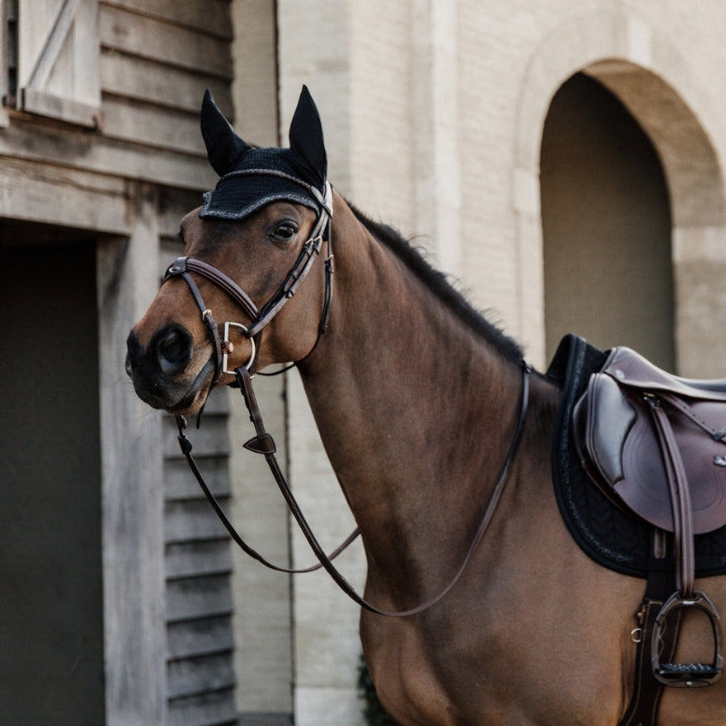 Fly Hood Wellington Glitter Stone Soundless - Black