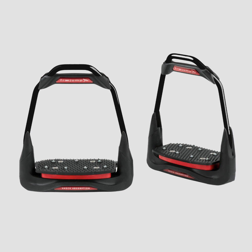 Air'S Stirrup | Full Black | Red