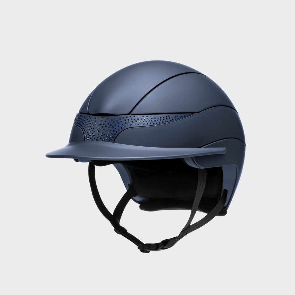 Xanto Helmet | Standard Visor | Rhinestone Detail | Matt Navy