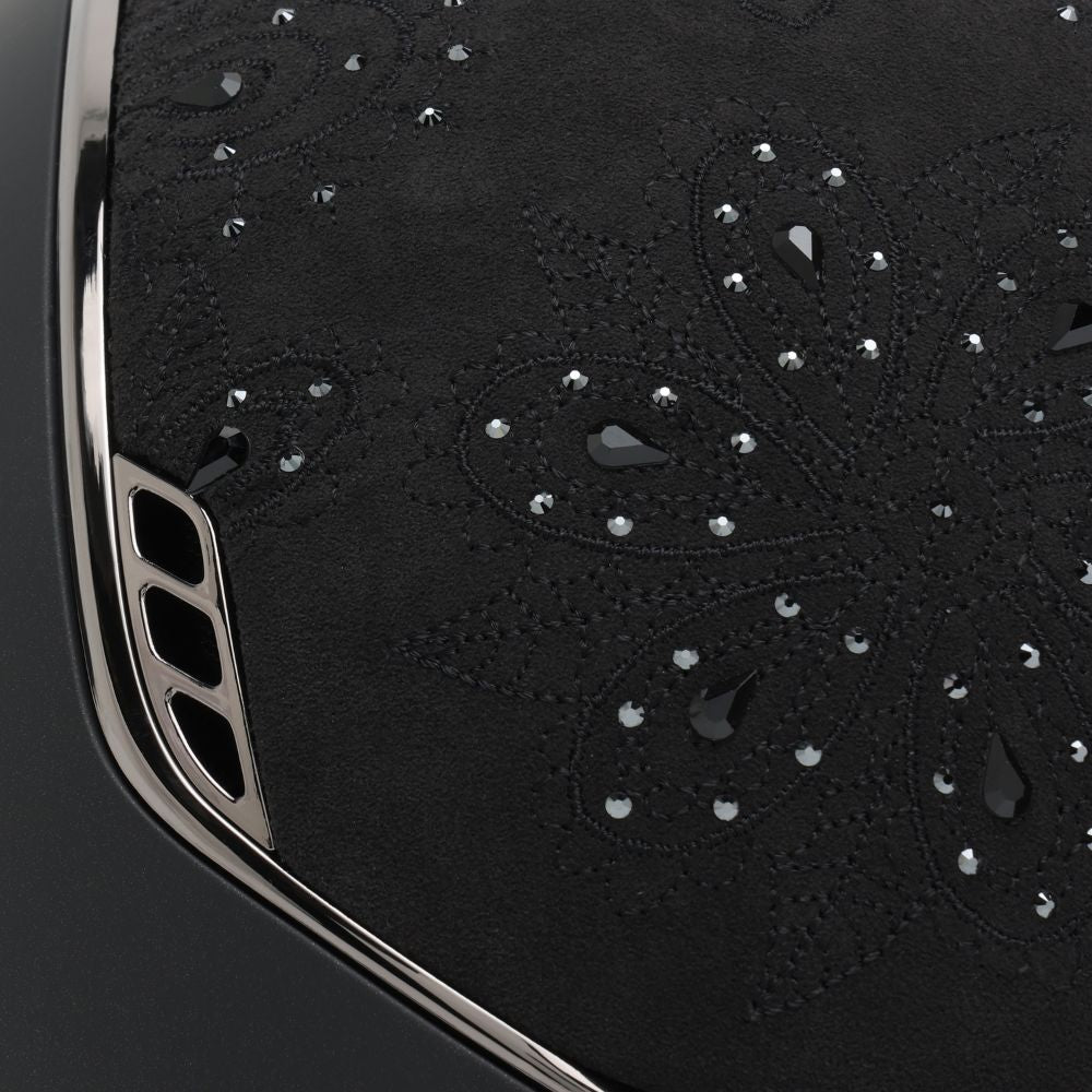 Custom | Miss 2.0 Shadowmatt Crystal Bloom Top & Frontal Band | Black