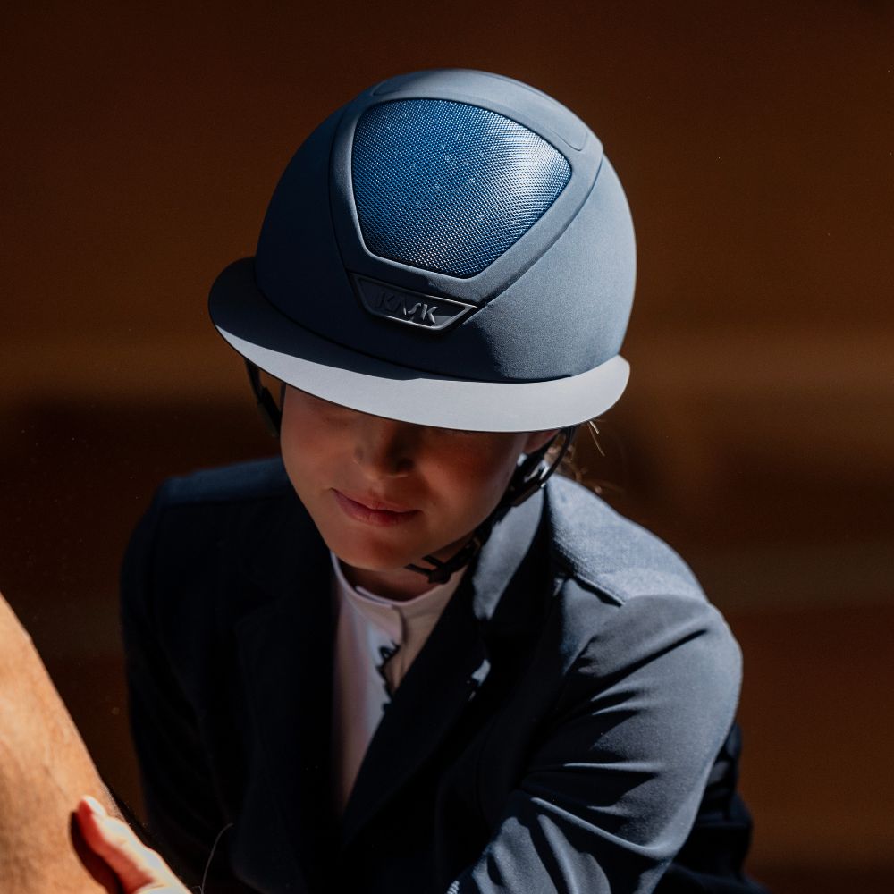 Star Lady Hunter Riding Helmet | Navy