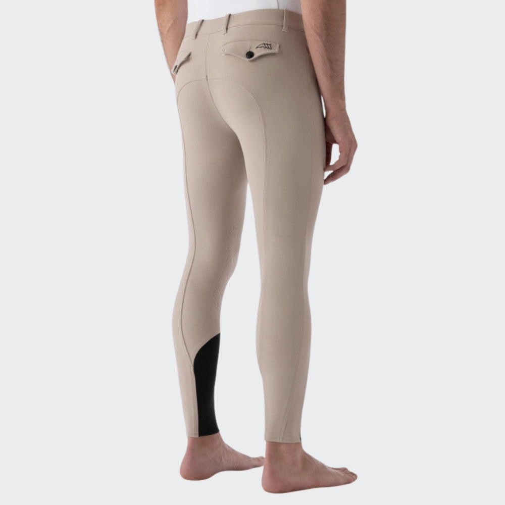 Mens Grafton B Move Breeches | Knee Grip | Beige