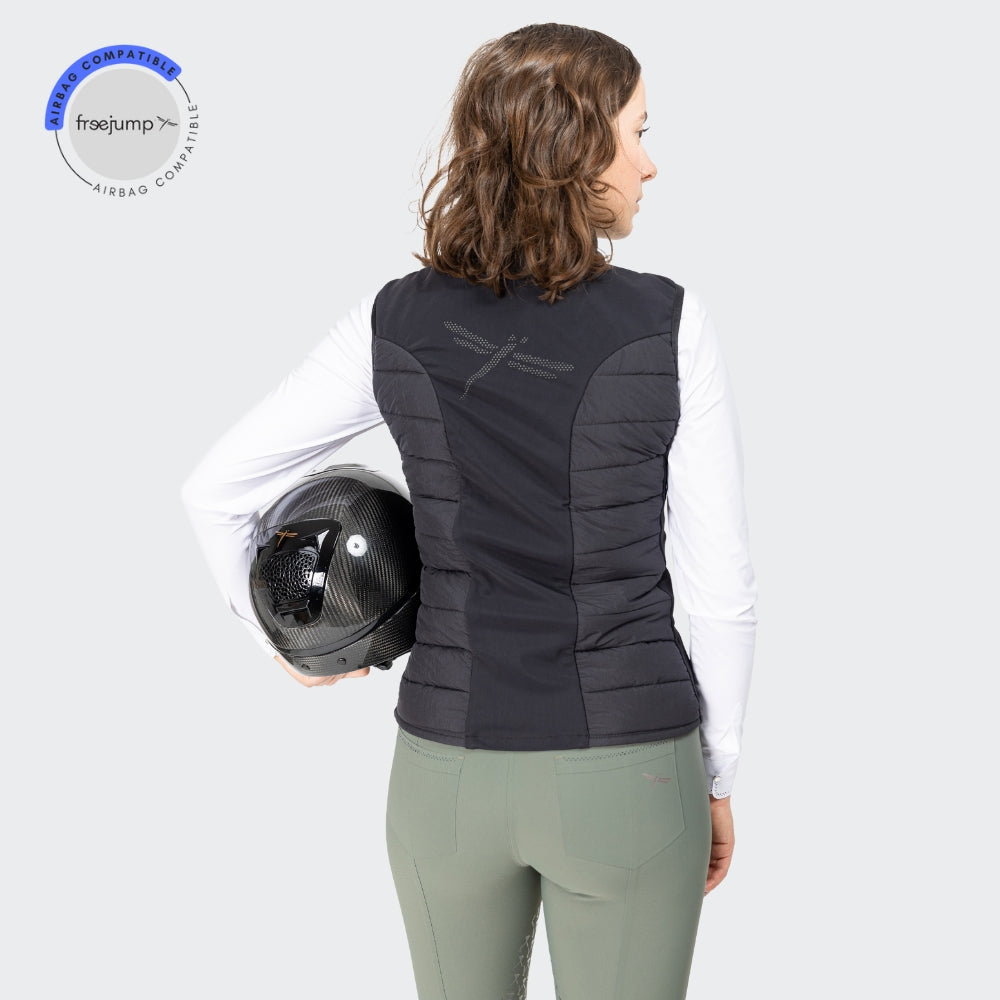 Ladies Kloé Down Padded Vest | Black