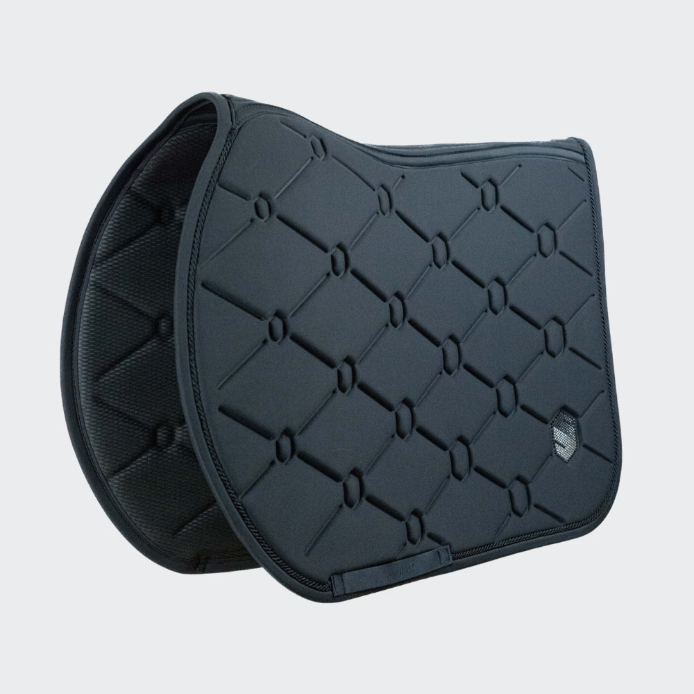 SpineShield Swarovski Jumping Saddle Pad | Anthracite