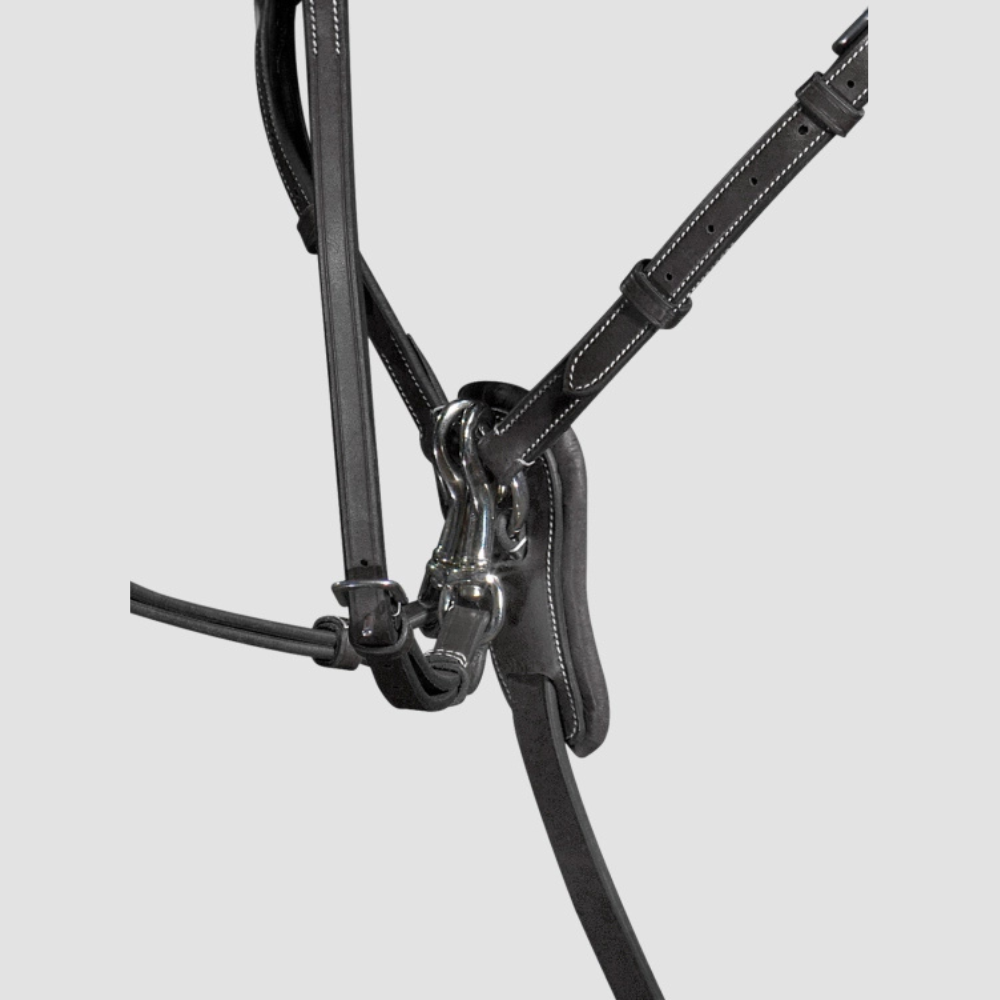 Breastplate With Removable Martingale | Black