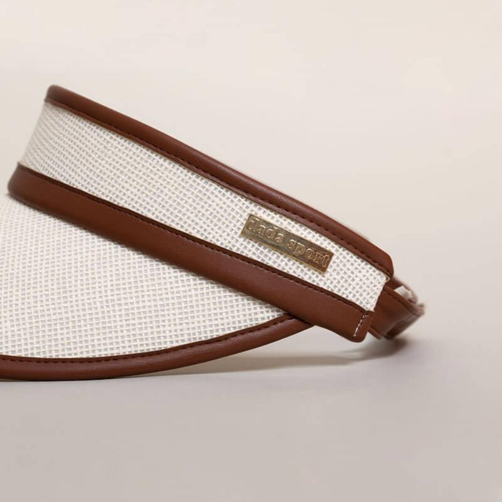Ladies Sultane Visor | Ecru