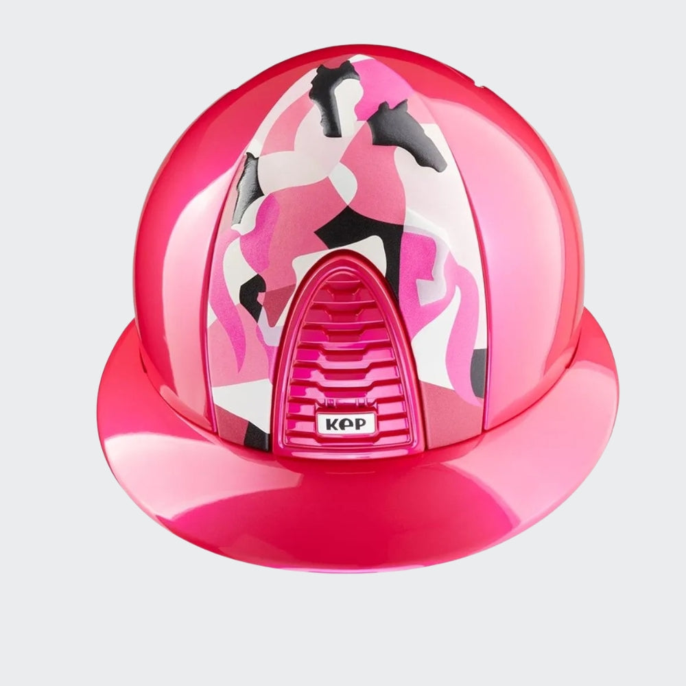 Cromo 2.0 Cerise Metal | Leather Front | Polo Visor | Vikings Collection