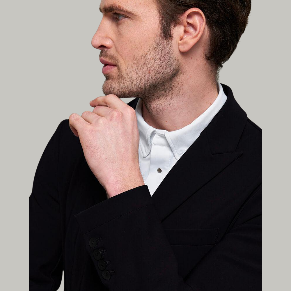 Mens Clooney Show Jacket | Black