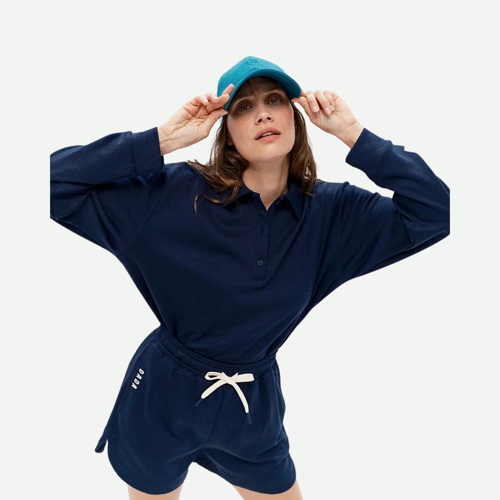 Ladies Oscar Cotton Shorts | Navy