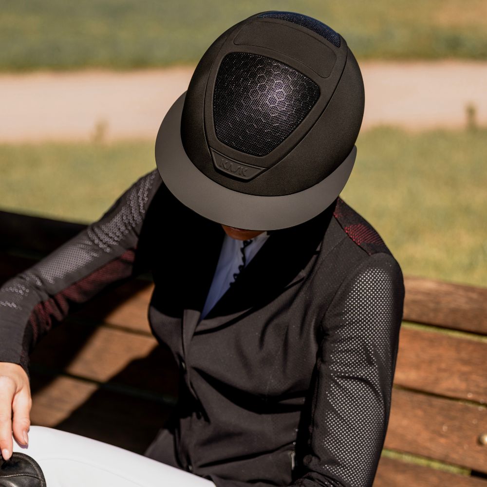 Star Lady Hunter Riding Helmet | Black