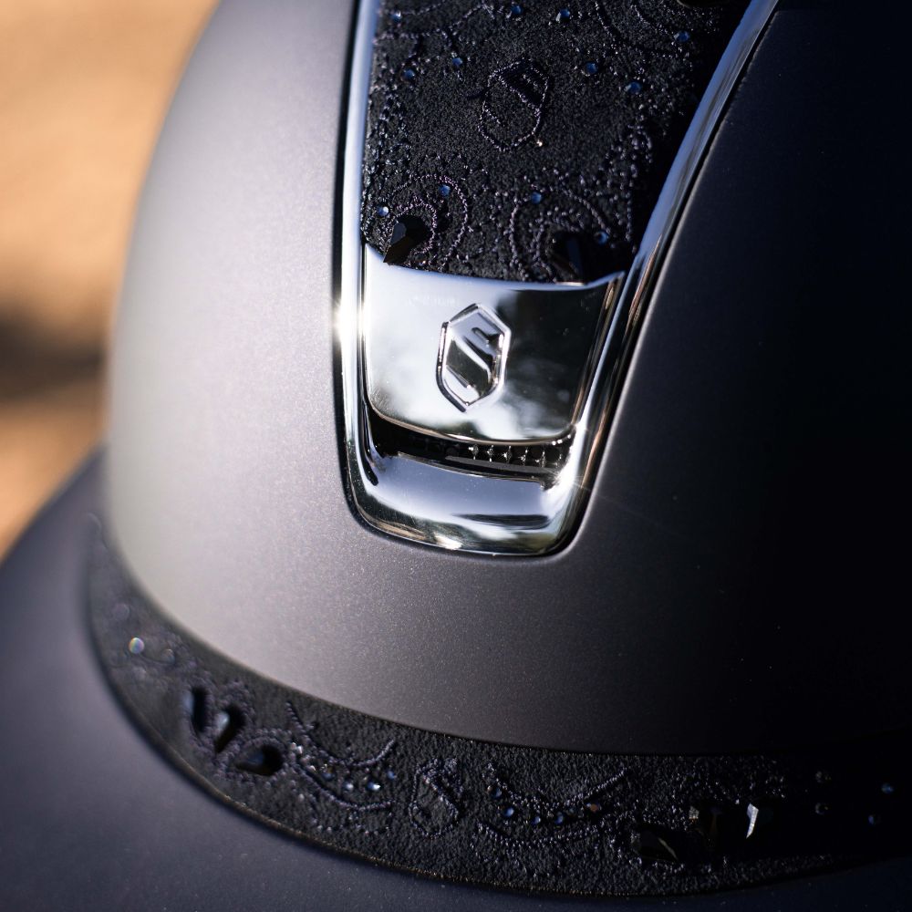 Custom | Miss 2.0 Shadowmatt Crystal Bloom Top & Frontal Band | Navy