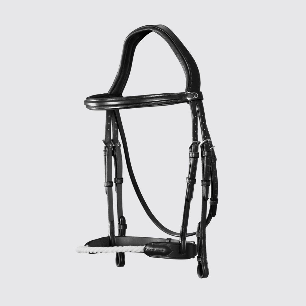 New English Rope Noseband Bridle
