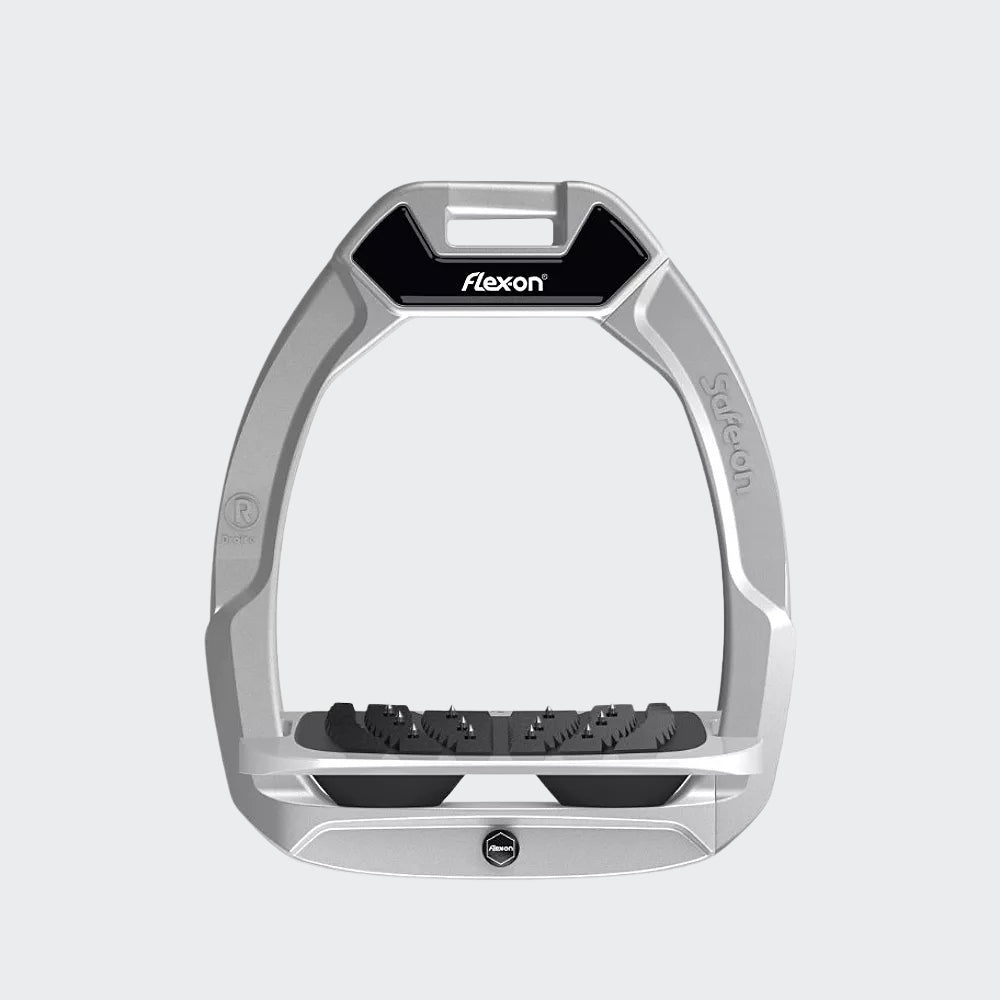 Safe-On Stirrups | Grey | Black